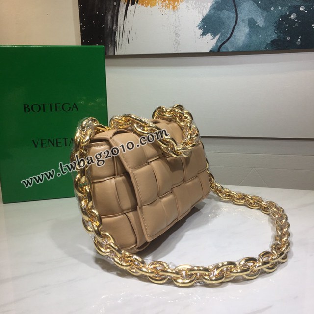 Bottega veneta高端女包 96008 寶緹嘉新款枕頭鏈條包  BV經典款單肩斜挎手提女包  gxz1194